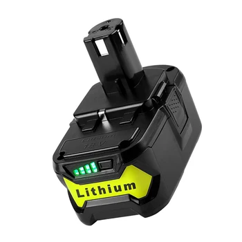 New 18V 4000mAh Li-Ion Battery Power Tool Battery For Ryobi P108 RB18L40 Rechargeable Battery Pack Power Tool Cell Ryobi ONE+
New 18V 4000mAh Li-Ion Battery Power Tool Battery For Ryobi P108 RB18L40 Rechargeable Battery Pack Power Tool Cell Ryobi ONE+