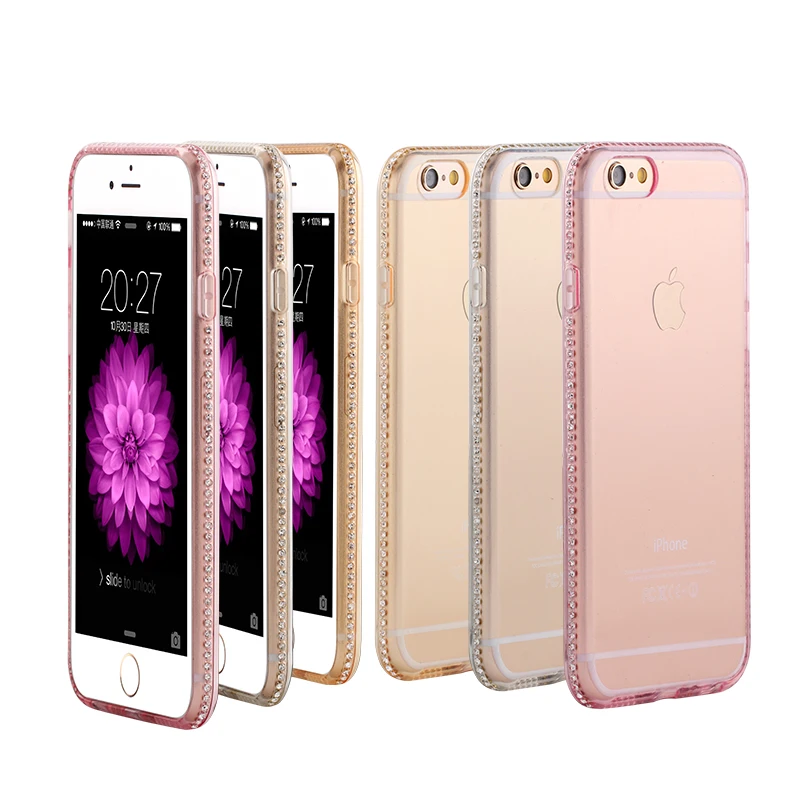 Bling Diamond Glitter Rhinestone Silicone Phone Case Cover Fundas Coque For iphone 6 S 7 7Plus 6S 6Plus 8 8Plus X 5 S 5S SE
Bling Diamond Glitter Rhinestone Silicone Phone Case Cover Fundas Coque For iphone 6 S 7 7Plus 6S 6Plus 8 8Plus X 5 S 5S SE