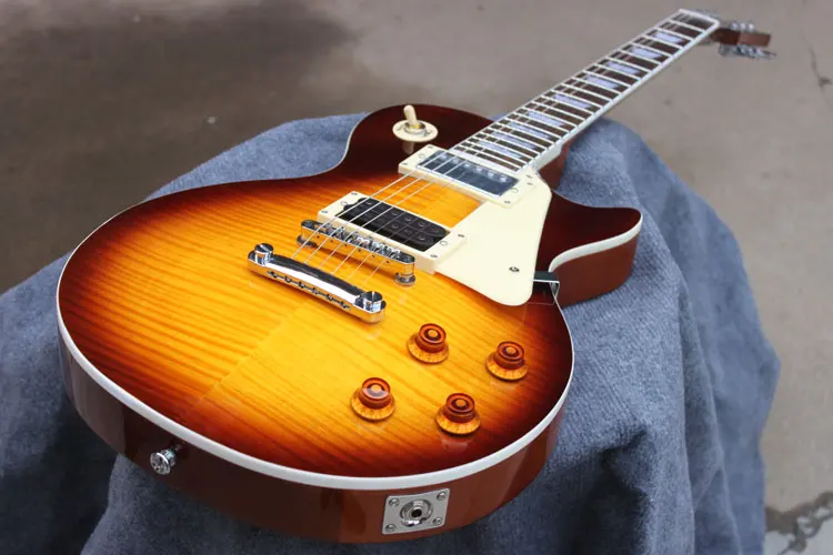 Best Price Wholesale Custom Shop Vintage Standard Tiger Flame Electric Guitar Free Shipping
Best Price Wholesale Custom Shop Vintage Standard Tiger Flame Electric Guitar Free Shipping