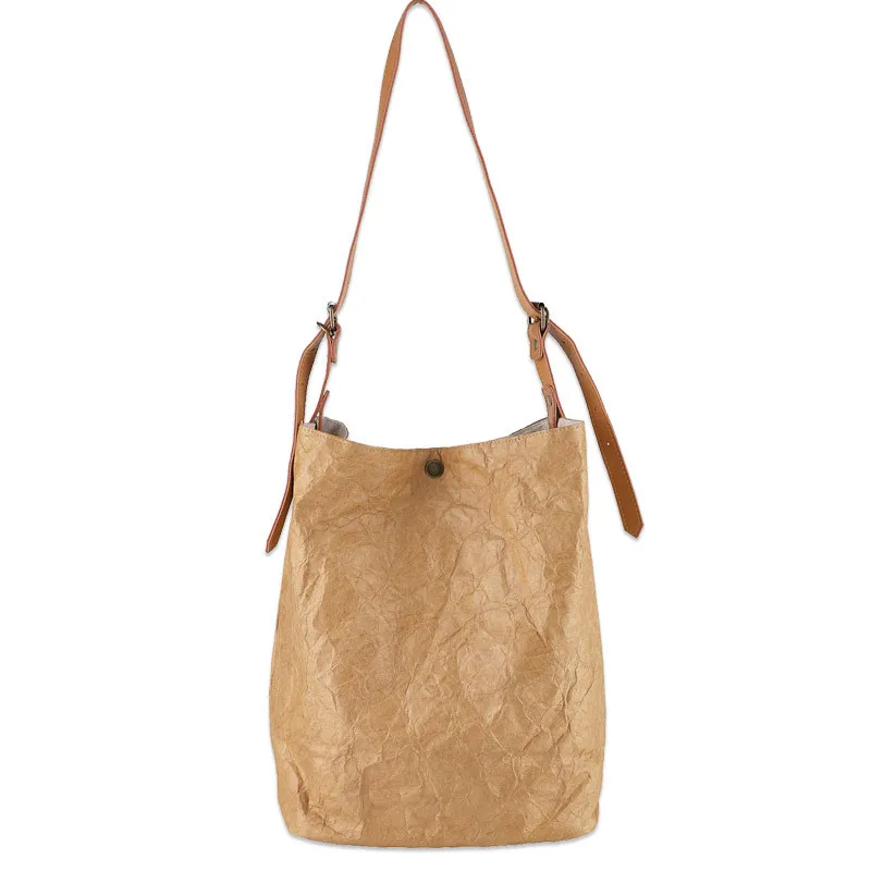 Miyahouse Solid Color Kraft Paper Design Women Shoulder Bag Vintage Style Female Travel Bag Fold Design Ladies Messenger Bag
Miyahouse Solid Color Kraft Paper Design Women Shoulder Bag Vintage Style Female Travel Bag Fold Design Ladies Messenger Bag