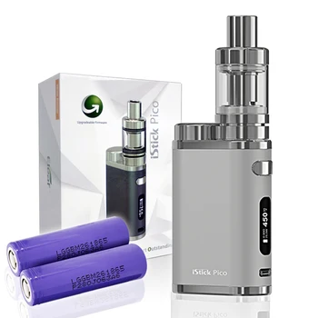 Eleaf iStick Pico TC 75W Starter Mod with MELO III 2ml Atomizer Tank, EC 0.3 ohm Coil Head - Silver
Eleaf iStick Pico TC 75W Starter Mod with MELO III 2ml Atomizer Tank, EC 0.3 ohm Coil Head - Silver