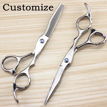 Custom Classic 440c 6 inch cut hair scissors cutting barber makas thinning scisor shears styling tools hairdressing scissors set
Custom Classic 440c 6 inch cut hair scissors cutting barber makas thinning scisor shears styling tools hairdressing scissors set