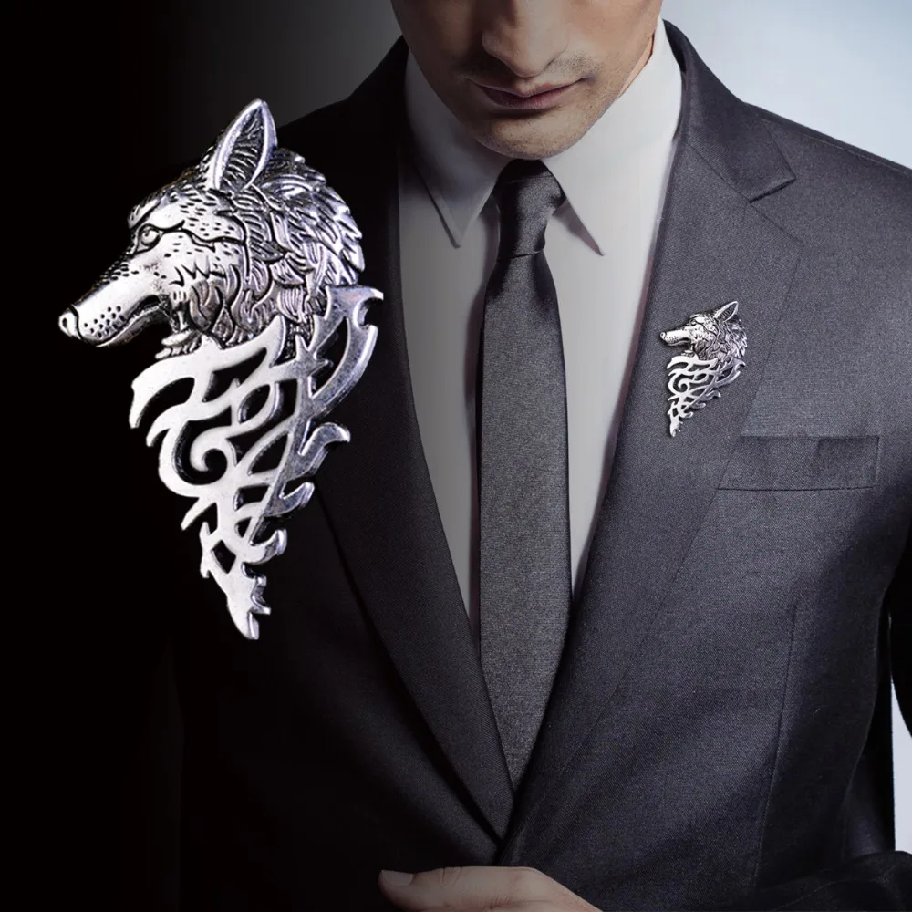 Vintage Wolf Head Brooch Jewelry Upscale Unisex Wolfhead Brooches For Women Men Animal Suit Collar Pin Buckle Collection Broche
Vintage Wolf Head Brooch Jewelry Upscale Unisex Wolfhead Brooches For Women Men Animal Suit Collar Pin Buckle Collection Broche