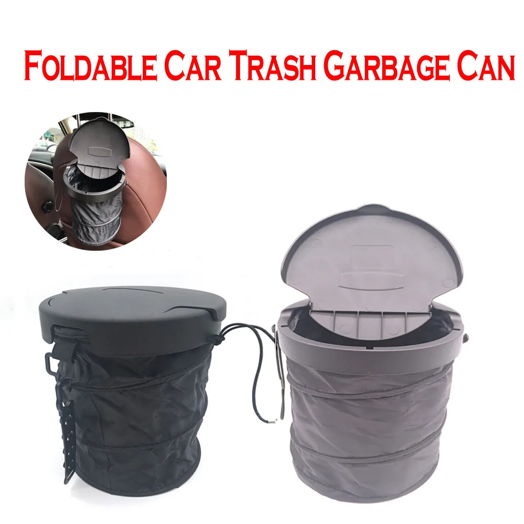 1PC Car Trash Bin Foldable Car Trash Garbage Can Waste Dust Bin Storage Box Rubbish Bag Bucket Basurero Para Auto
1PC Car Trash Bin Foldable Car Trash Garbage Can Waste Dust Bin Storage Box Rubbish Bag Bucket Basurero Para Auto