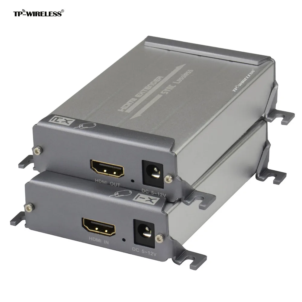 TP-HDMI04K HDMI Extender Loss-less No-delay KVM 1080P 3D Extender over Single Cat6e/6/5e/5 Maximum 262ft USB+HDMI POE Support
TP-HDMI04K HDMI Extender Loss-less No-delay KVM 1080P 3D Extender over Single Cat6e/6/5e/5 Maximum 262ft USB+HDMI POE Support