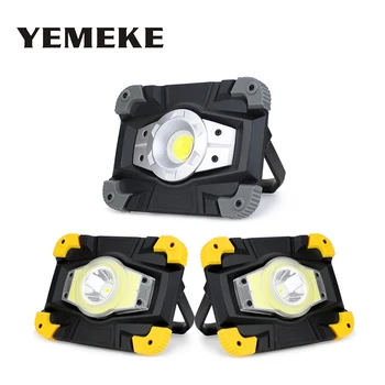 20W Portable LED Spotlight COB LED Work Light Floodlight Searchlight Lantern Waterproof USB Rechargeable For Outdoor Lighting
20W Portable LED Spotlight COB LED Work Light Floodlight Searchlight Lantern Waterproof USB Rechargeable For Outdoor Lighting