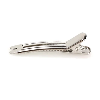 NEW 50 Pcs/Set 47mm Double Prong Alligator Clips Hair Clip Bows Bobby Pin With Teeth
NEW 50 Pcs/Set 47mm Double Prong Alligator Clips Hair Clip Bows Bobby Pin With Teeth