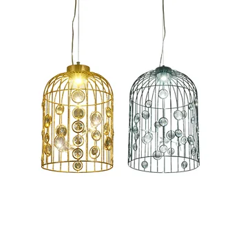 Elegant show retro iron crystal Pendant Lights cage industrial wind bar restaurant clothing shop coffee shop ZL3 ya74
Elegant show retro iron crystal Pendant Lights cage industrial wind bar restaurant clothing shop coffee shop ZL3 ya74