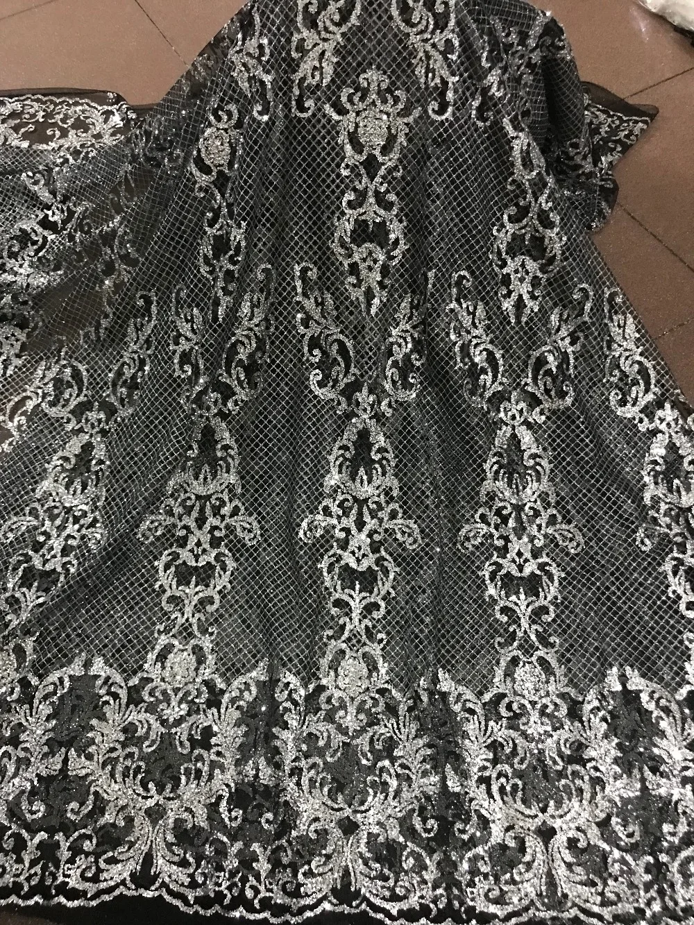 fashion SYJ-52822 glued glitter sequin embroidery tulle mesh lace for stage show
fashion SYJ-52822 glued glitter sequin embroidery tulle mesh lace for stage show