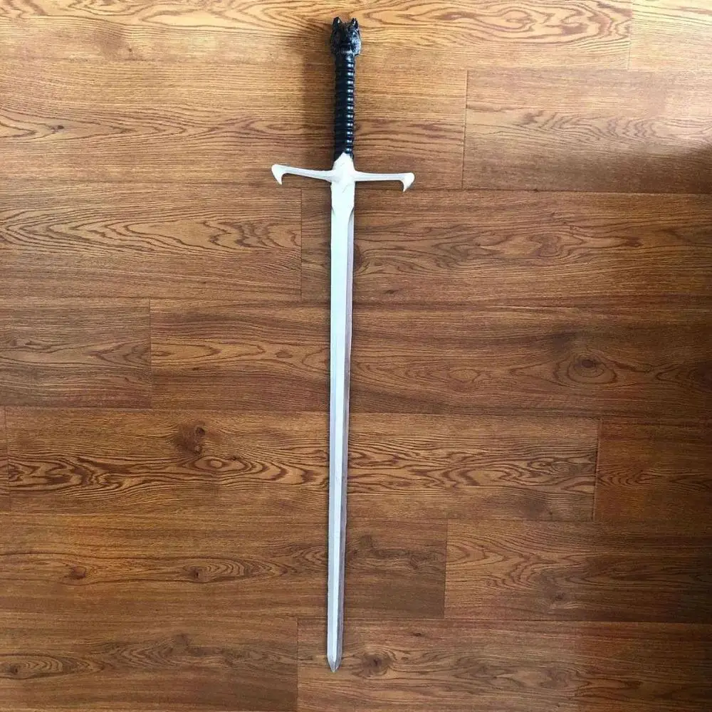87 cm Game of Thrones 1: 1 Jon Snow Ghost Long Claw Sword Safe PU Swords Cosplay Weapon Prop
87 cm Game of Thrones 1: 1 Jon Snow Ghost Long Claw Sword Safe PU Swords Cosplay Weapon Prop