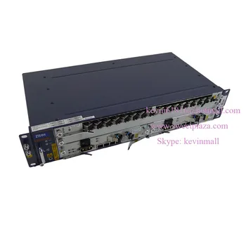 ZTE 19" inch ZXA10 C320 EPON or GPON OLT high-integration equipment, wtih 10GE uplink board SMXA/3 with a 16 ports card
ZTE 19" inch ZXA10 C320 EPON or GPON OLT high-integration equipment, wtih 10GE uplink board SMXA/3 with a 16 ports card