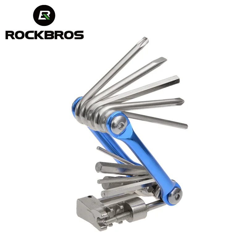 ROCKBROS Hex Spoke Bicycle Screwdriver Wrench Tool Sets 11 In 1 Bike Bicycle Multifunctional Mini Repair Tools Set Kit For Bikes
ROCKBROS Hex Spoke Bicycle Screwdriver Wrench Tool Sets 11 In 1 Bike Bicycle Multifunctional Mini Repair Tools Set Kit For Bikes