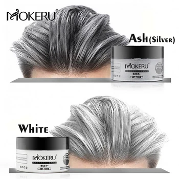 Mokeru 2pc Washable Unisex Gold Brown Natural Colored Hair Cream Molding Styling Wax Temporary Hair Dye Paint For Hair Color Mud
Mokeru 2pc Washable Unisex Gold Brown Natural Colored Hair Cream Molding Styling Wax Temporary Hair Dye Paint For Hair Color Mud