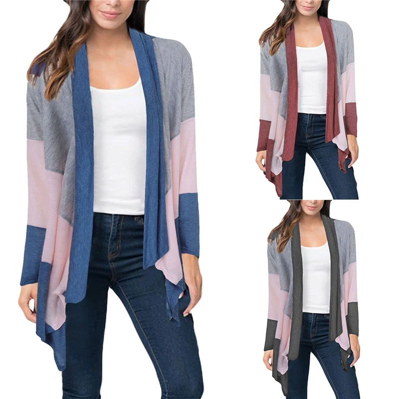 Cardigans Women 2019 Irregular Open Front Knitted Sweaters Jumper Casual Basic Jackets Loose Outwear Coat Tops Tunic Mujer Femme
Cardigans Women 2019 Irregular Open Front Knitted Sweaters Jumper Casual Basic Jackets Loose Outwear Coat Tops Tunic Mujer Femme
