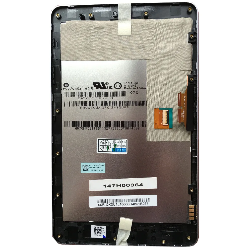 For ASUS ME370TG GOOGLE Nexus BLACK COLOR 5185L FPC-1 LCD SCREEN Touch Screen Digitizer Assembly with frame
For ASUS ME370TG GOOGLE Nexus BLACK COLOR 5185L FPC-1 LCD SCREEN Touch Screen Digitizer Assembly with frame