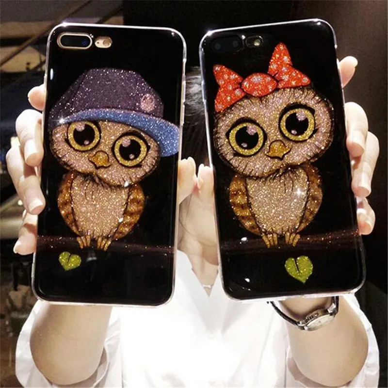 Glitter Bling Owl Phone Case for Oneplus 5 5T 6 oneplus 5T Back cover Coque TPU Case For One Plus 6 1+5T 5 T Cases
Glitter Bling Owl Phone Case for Oneplus 5 5T 6 oneplus 5T Back cover Coque TPU Case For One Plus 6 1+5T 5 T Cases