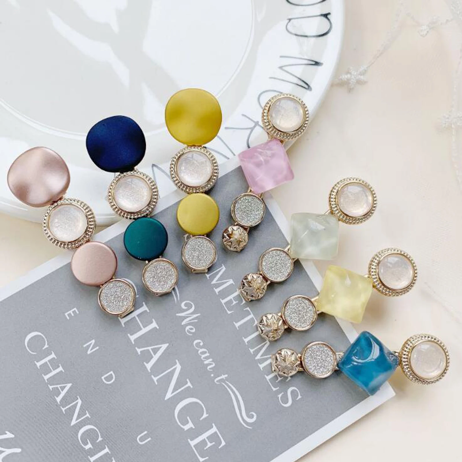 Fashion Adult Hairpins Rhinestone Hair Clips Strip Barrettes Women Bridal Metal Alloy Hair Accessories Hair Clip
Fashion Adult Hairpins Rhinestone Hair Clips Strip Barrettes Women Bridal Metal Alloy Hair Accessories Hair Clip