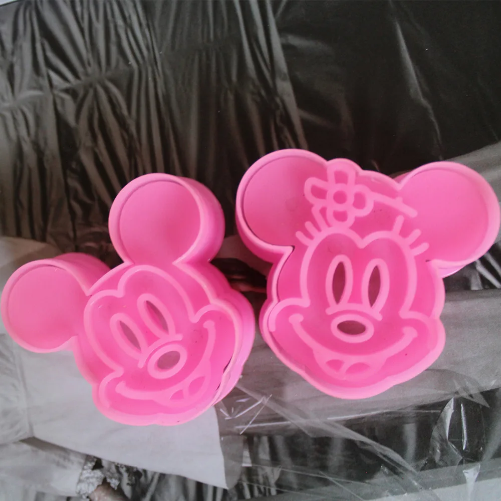 TopLovely Mickey/Minnie Fondant Cake Cookie Decorating Sugarcraft Mold Plunger Cutter 2pcs
TopLovely Mickey/Minnie Fondant Cake Cookie Decorating Sugarcraft Mold Plunger Cutter 2pcs