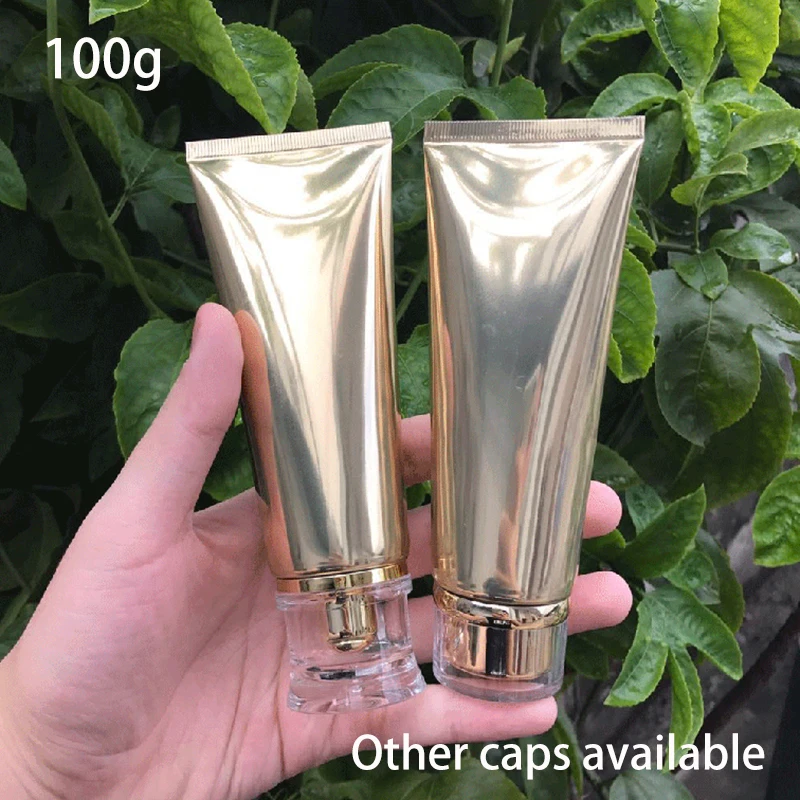 Gold 100ml Plastic Soft Tube 100g Cosmetic Lotion Eye Cream Shampoo Toothpaste Packing Bottles High Quality Free Shipping
Gold 100ml Plastic Soft Tube 100g Cosmetic Lotion Eye Cream Shampoo Toothpaste Packing Bottles High Quality Free Shipping