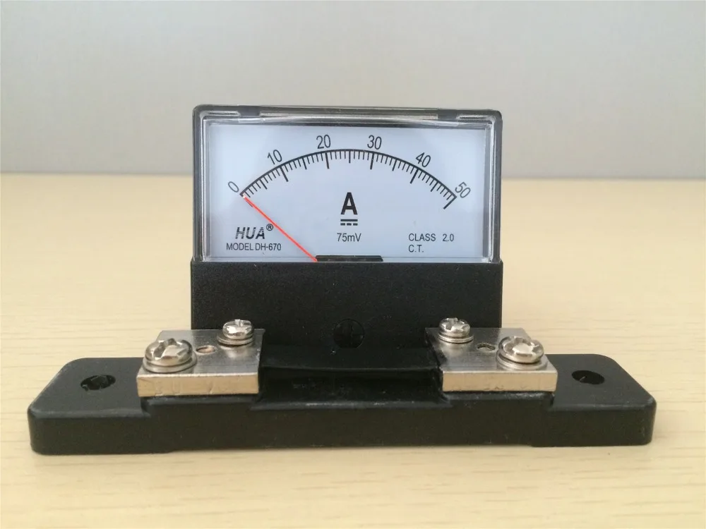 Test Meters & Detectors Business & Industrial US Stock Analog Panel AMP Current Ammeter Meter