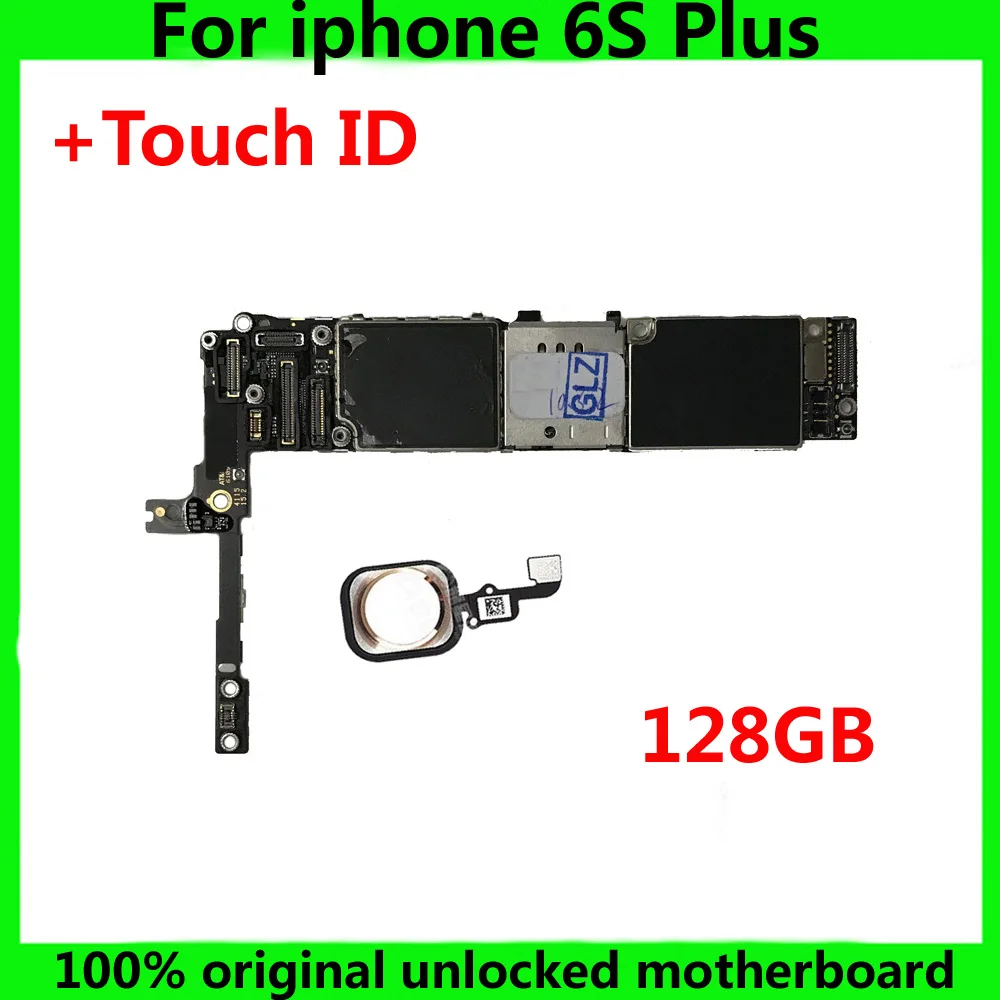Free iCloud full function original motherboard with / NO Touch ID for iphone 6S Plus 6SP 128GB IOS system logic board main plate
Free iCloud full function original motherboard with / NO Touch ID for iphone 6S Plus 6SP 128GB IOS system logic board main plate