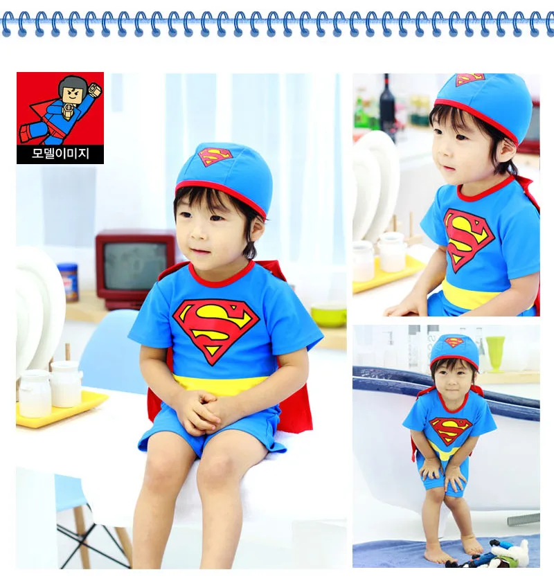 Children swimsuit boy small superman conjoined children swimwear cartoon baby infant hot spring swimwear
Children swimsuit boy small superman conjoined children swimwear cartoon baby infant hot spring swimwear