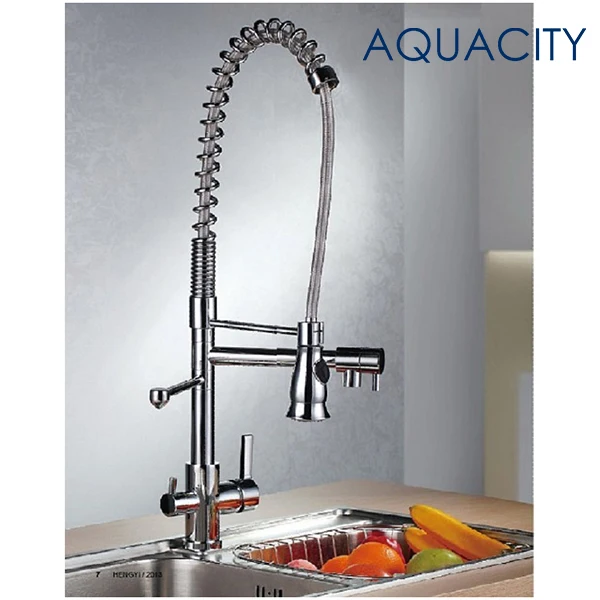 Free Shipping Pull Down Kitchen Faucet with Purified Water Outlet Pull-out Spring Spout Kitchen Vanity Sink Faucet
Free Shipping Pull Down Kitchen Faucet with Purified Water Outlet Pull-out Spring Spout Kitchen Vanity Sink Faucet