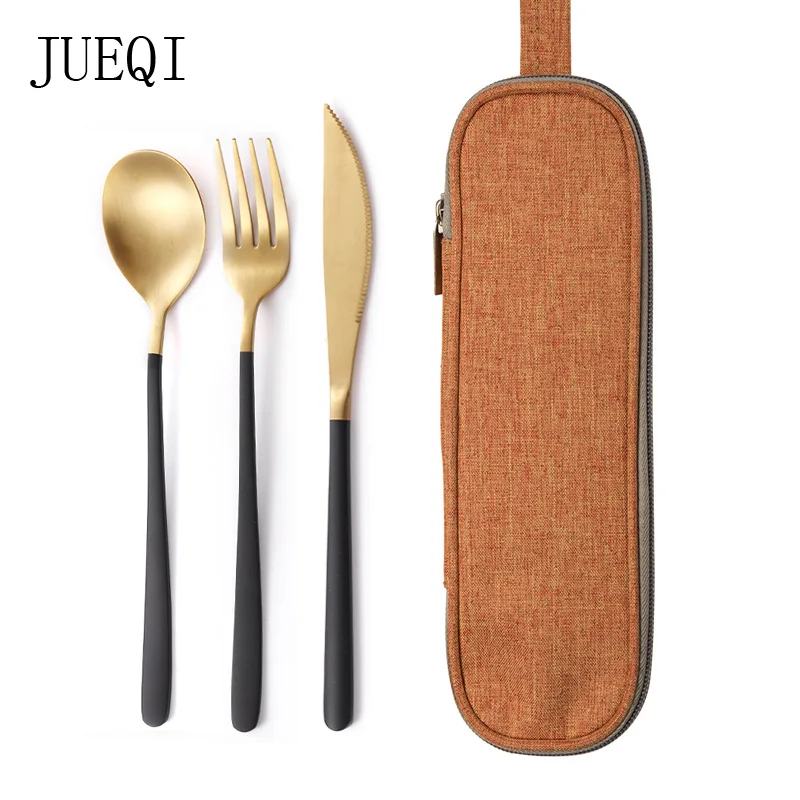 JueQi Camping Dinnerware Set Cutlery Stainless Steel 304 Utensils Kitchen Tableware include Knife Fork TeaSpoons
JueQi Camping Dinnerware Set Cutlery Stainless Steel 304 Utensils Kitchen Tableware include Knife Fork TeaSpoons