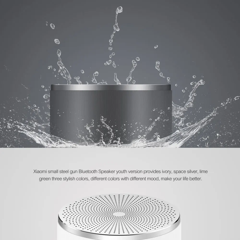Xiaomi Mi Bluetooth Speaker Stereo Wireless Mini Portable Bluetooth Speakers Music MP3 Player Small Steel Round Speaker 100% Original (8)