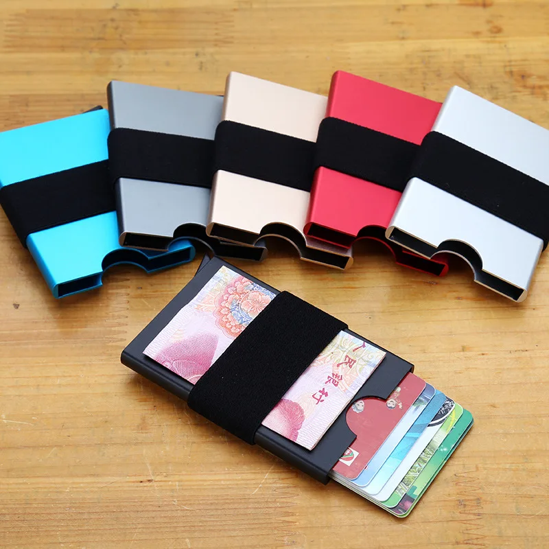 Aluminium Alloy ID Card Holder Anti Rfid Blocking Bank Card Holder Rfid Protection Metal Credit Card Holder
Aluminium Alloy ID Card Holder Anti Rfid Blocking Bank Card Holder Rfid Protection Metal Credit Card Holder