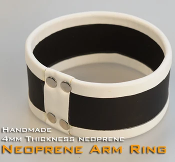 (RD1124)Luxury Customize Handmade 4mm Thickness Neoprene Arm Ring White Fetish Wear
(RD1124)Luxury Customize Handmade 4mm Thickness Neoprene Arm Ring White Fetish Wear