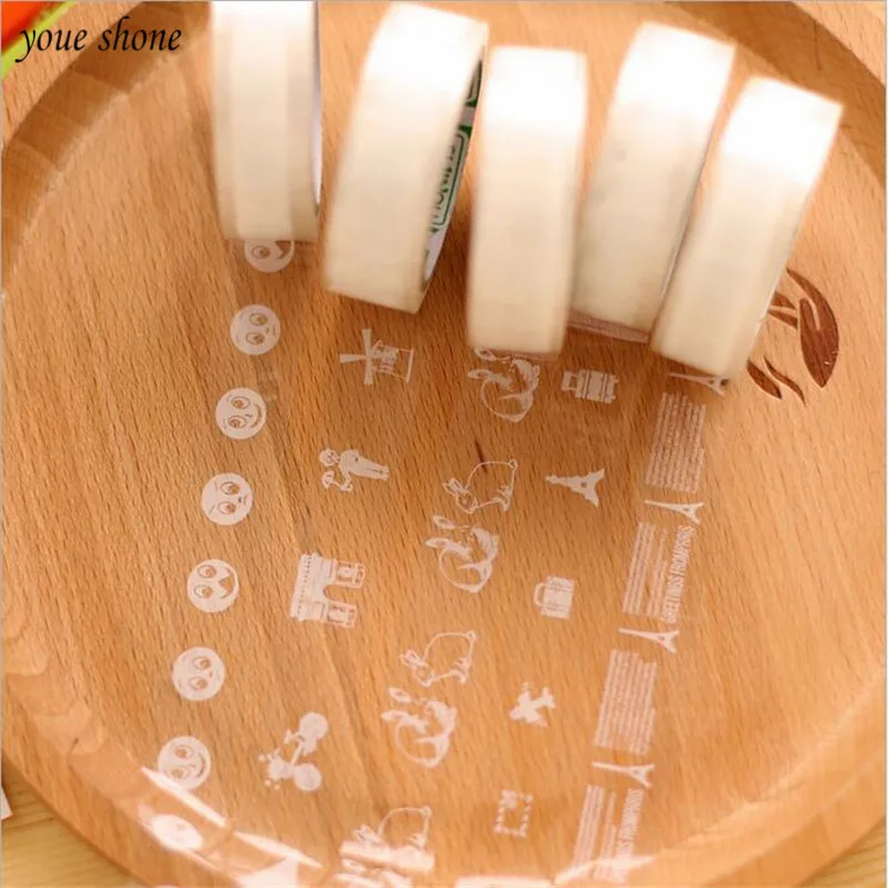 YOUE SHONE 2Pcs/lots Cute fresh transparent lace small roll tape DIY decorative stickers 10m decorative tape
YOUE SHONE 2Pcs/lots Cute fresh transparent lace small roll tape DIY decorative stickers 10m decorative tape