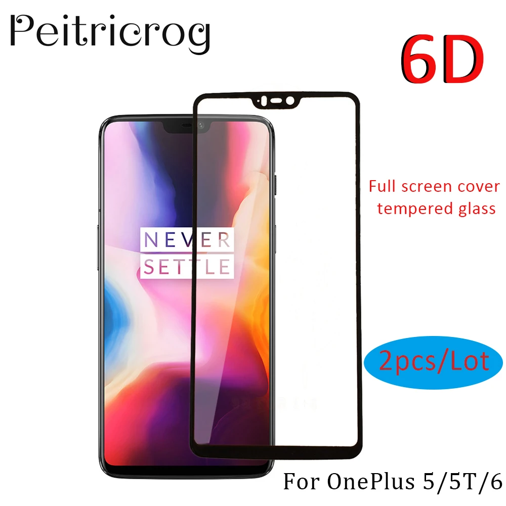 2PCS 6D Tempered Glass For One plus 6 6T 5 Full Cover 9H Protective film Explosion-proof Screen Protector For Oneplus 5 5T Glass
2PCS 6D Tempered Glass For One plus 6 6T 5 Full Cover 9H Protective film Explosion-proof Screen Protector For Oneplus 5 5T Glass