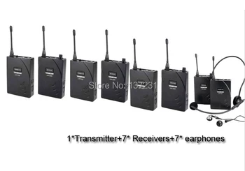 Cheaper Takstar UHF-938 UHF frequency Wireless Tour Guide System 50m Operating Range 1 Transmitter+7 Receivers for Tour guiding
Cheaper Takstar UHF-938 UHF frequency Wireless Tour Guide System 50m Operating Range 1 Transmitter+7 Receivers for Tour guiding