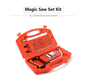 11 in 1 Multifunctional Magic Saw Woodworking Hand Saw Mini Hacksaw Set DIY For Wood Plastic Pvc Sawing Glass Ceramic Tile Saws
11 in 1 Multifunctional Magic Saw Woodworking Hand Saw Mini Hacksaw Set DIY For Wood Plastic Pvc Sawing Glass Ceramic Tile Saws