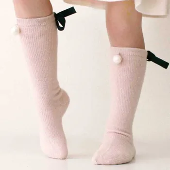 Pearl Pendant Baby Girls Socks Winter Spring Newborn Socks Princess Ribbon Bow Knee High Baby Long Socks Cotton Toddler Sokken
Pearl Pendant Baby Girls Socks Winter Spring Newborn Socks Princess Ribbon Bow Knee High Baby Long Socks Cotton Toddler Sokken
