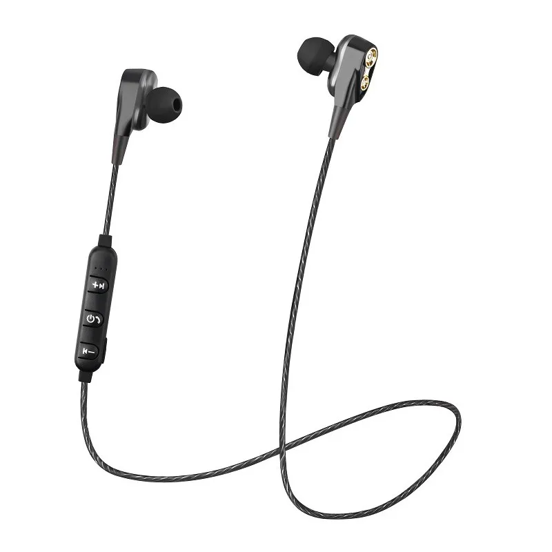 Wireless Bluetooth Earphone Double Unit Headphones Bluetooth Two Unit Driver Earbuds HIFI Bass Subwoofer Headset With Mic
Wireless Bluetooth Earphone Double Unit Headphones Bluetooth Two Unit Driver Earbuds HIFI Bass Subwoofer Headset With Mic