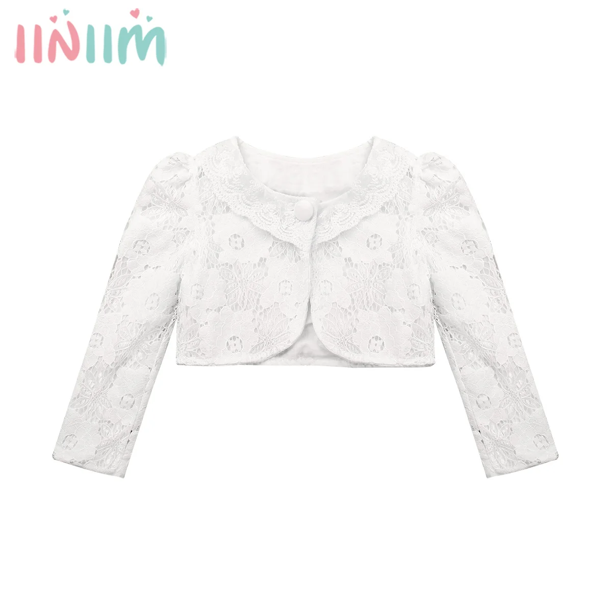 iiniim White Kids Jacket Girls Clothes Spring Long Sleeve Lace Flower One Clasp Closure Bolero Shrug Cardigan Top Baby Jacket
iiniim White Kids Jacket Girls Clothes Spring Long Sleeve Lace Flower One Clasp Closure Bolero Shrug Cardigan Top Baby Jacket