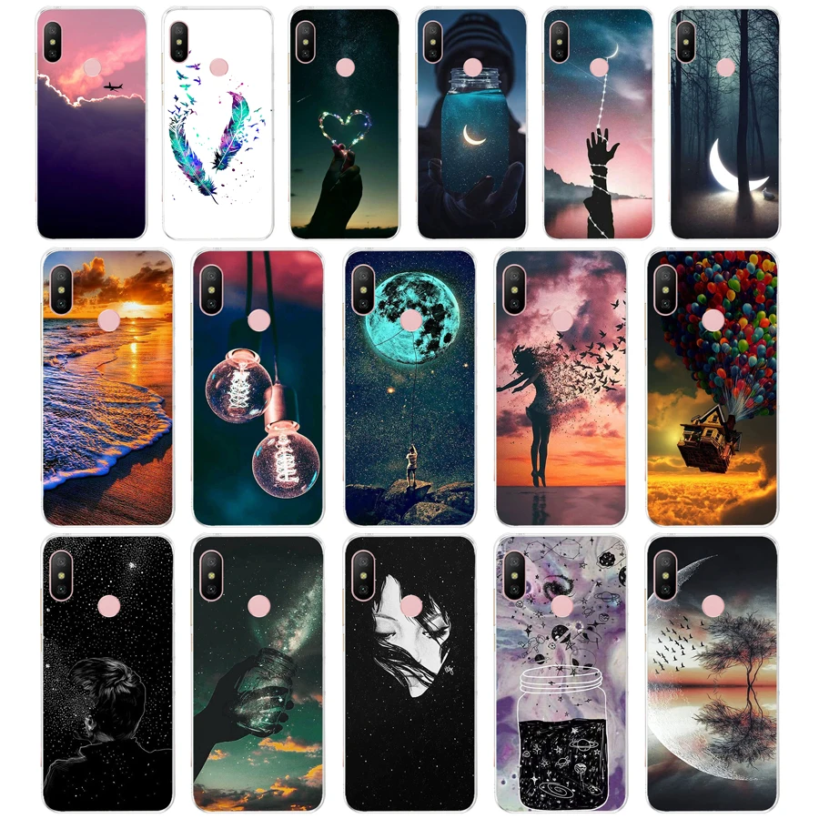 R silicone Cover For Xiaomi MI A2 LITE Case Full Protection Soft tpu Back Cover Phone Cases For Xiomi MI A2 LITE bumper Coque
R silicone Cover For Xiaomi MI A2 LITE Case Full Protection Soft tpu Back Cover Phone Cases For Xiomi MI A2 LITE bumper Coque