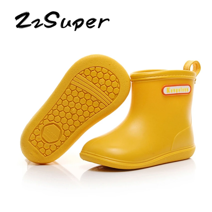 ZzSuper Kids Rain Boots Girls Boys Rubber Boots Baby Wellies for Children Waterproof Rubber NEW 2018 Toddler Rainboots
ZzSuper Kids Rain Boots Girls Boys Rubber Boots Baby Wellies for Children Waterproof Rubber NEW 2018 Toddler Rainboots