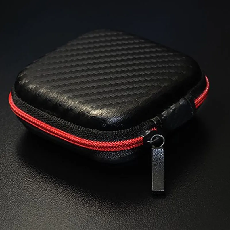 Hot Sale Black Fiber Zipper Headphones Earphone Earbuds Hard case Storage Carrying Pouch bag SD Card Hold box portable Carry Bag
Hot Sale Black Fiber Zipper Headphones Earphone Earbuds Hard case Storage Carrying Pouch bag SD Card Hold box portable Carry Bag
