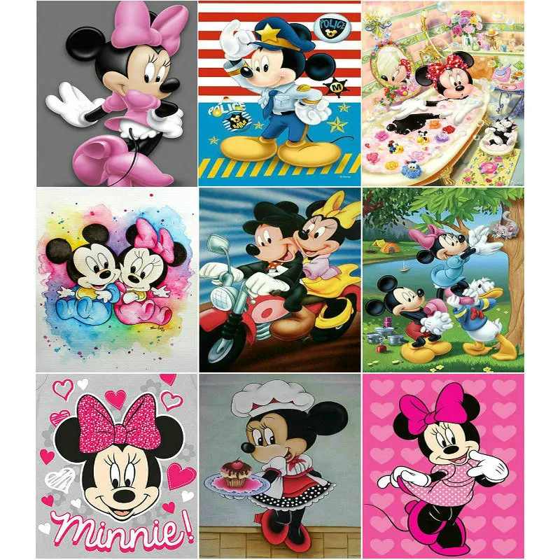 5D Diy Full diamond embroidery picture diamond Painting stitch Mickey kit Minnie home decor diamond mosaic Needlework
5D Diy Full diamond embroidery picture diamond Painting stitch Mickey kit Minnie home decor diamond mosaic Needlework