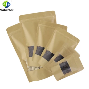 Thickness 16 wire Brown Stand Up Kraft Paper Gift Bag For Tea Candy Nut Food Packaging Zip Lock Bags Gift Storage Bags
Thickness 16 wire Brown Stand Up Kraft Paper Gift Bag For Tea Candy Nut Food Packaging Zip Lock Bags Gift Storage Bags