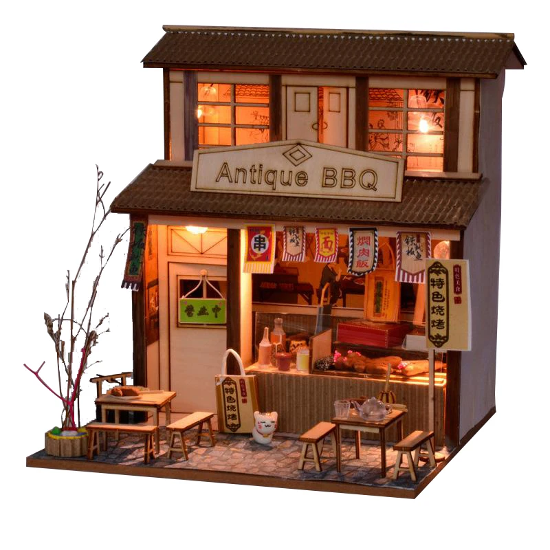 Cutebee Casa Doll House Furniture Miniature Dollhouse DIY Miniature House Room Toys for Children Chinese Folk Architecture
Cutebee Casa Doll House Furniture Miniature Dollhouse DIY Miniature House Room Toys for Children Chinese Folk Architecture