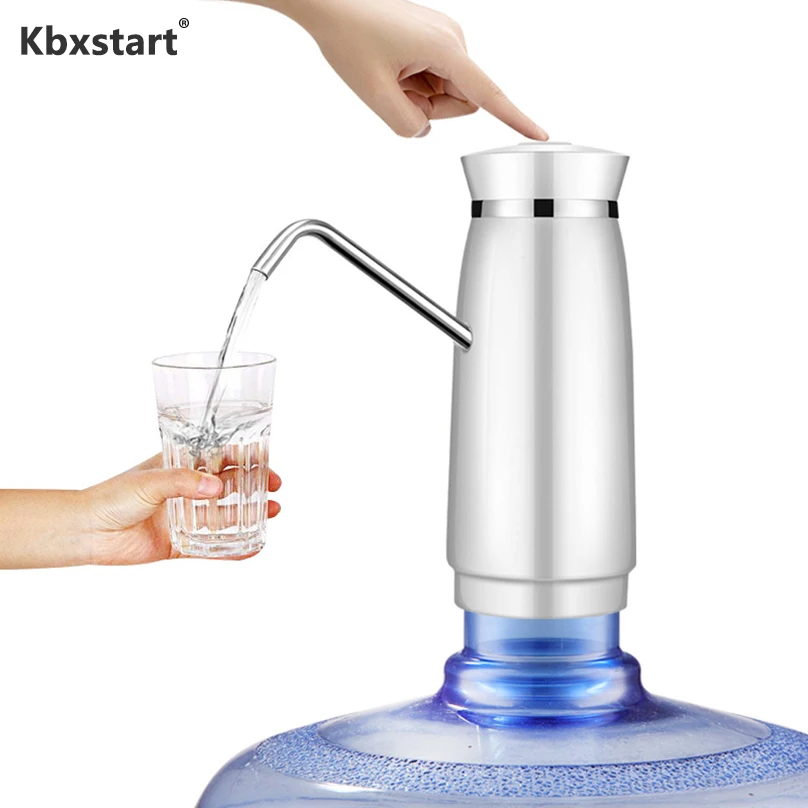 USB Charging Automatic Drinking Water Pump Portable Electric Water Dispenser Water Bottle Switch for Universal 5 Gallon Bottle
USB Charging Automatic Drinking Water Pump Portable Electric Water Dispenser Water Bottle Switch for Universal 5 Gallon Bottle