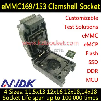 eMMC socket,11.5x13 12x16 12x18 14x18,for Test and Burn-in socket,eMMC programmer eMMC socket eMMC adapter ,BGA169 BGA153,Sgl
eMMC socket,11.5x13 12x16 12x18 14x18,for Test and Burn-in socket,eMMC programmer eMMC socket eMMC adapter ,BGA169 BGA153,Sgl