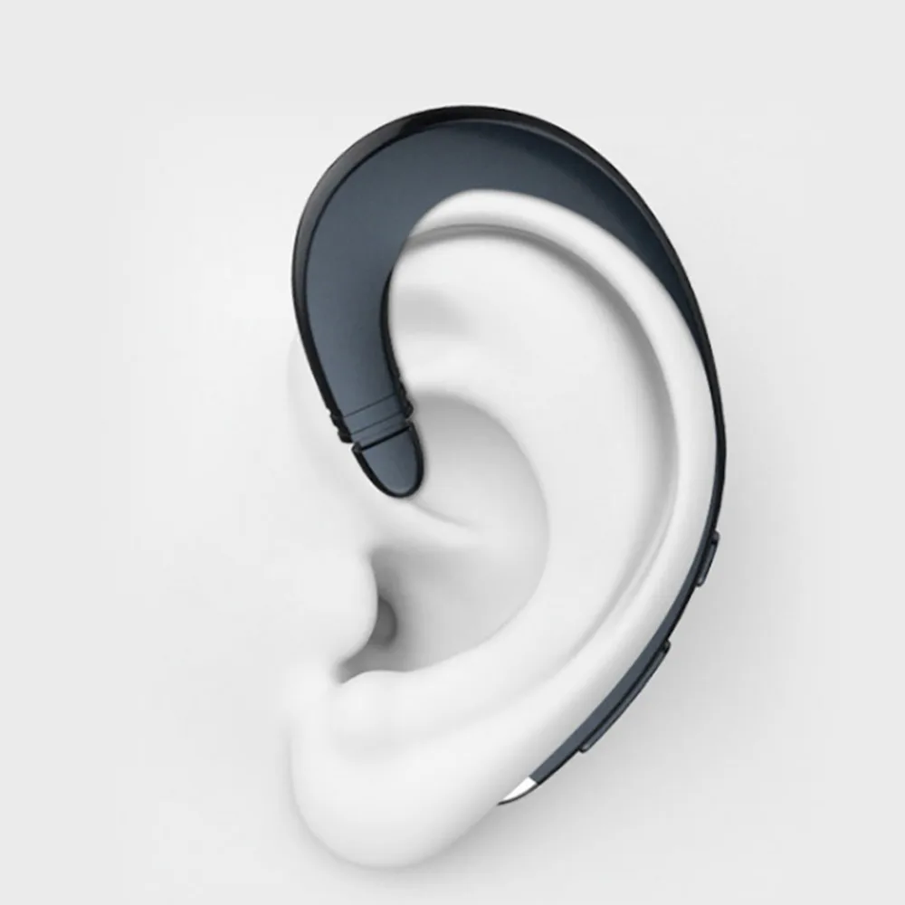 New 1Pc Bone Conduction Stereo Sound Ear Hook Mic Bluetooth 5.0 Wireless Earphone Bluetooth Earphones
New 1Pc Bone Conduction Stereo Sound Ear Hook Mic Bluetooth 5.0 Wireless Earphone Bluetooth Earphones