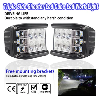 LED Work Light Bar Cube 45W 6000K Driving Super Bright For SUV Truck Car Boat TD326
LED Work Light Bar Cube 45W 6000K Driving Super Bright For SUV Truck Car Boat TD326