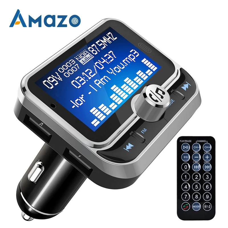 FM Transmitter Bluetooth Car Accessory Handsfree MP3 Music Player AUX Audio Dual USB QC3.0 Quick Charging U Disk TF Modulator
FM Transmitter Bluetooth Car Accessory Handsfree MP3 Music Player AUX Audio Dual USB QC3.0 Quick Charging U Disk TF Modulator