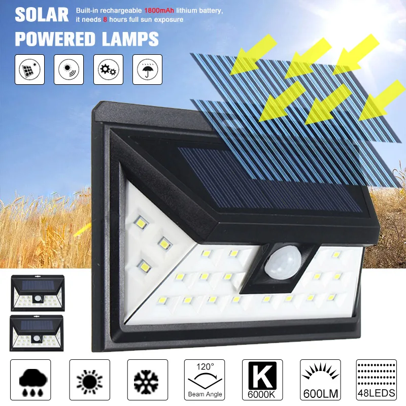 2 Pcs/lot 24 LED Solar Garden Light Lamp Outdoor Wireless Waterproof Motion Sensor Security Lights Luz Solar Led Para Exterior
2 Pcs/lot 24 LED Solar Garden Light Lamp Outdoor Wireless Waterproof Motion Sensor Security Lights Luz Solar Led Para Exterior